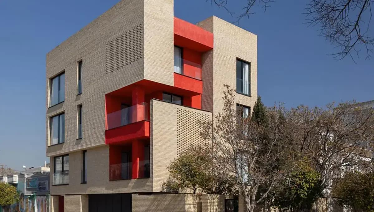 درخشش معماری شیراز در «جایزه معمار»؛ ساختمان مسکونی مکث (عکس)